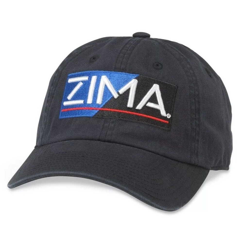 Zima Classic Logo Dad‎ Hat Black Strapback